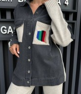 Комбинированный костюм женский TS-102A990