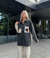 Комбинированный костюм женский TS-102A990