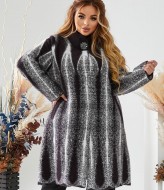 Пальто из альпаки больших размеров  MAX-140A1450