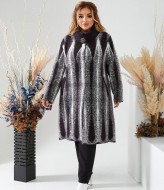 Пальто из альпаки больших размеров  MAX-140A1450