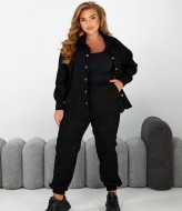 Вельветовый женский костюм  VLT-1583A800