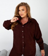 Вельветовый женский костюм  VLT-1583A800