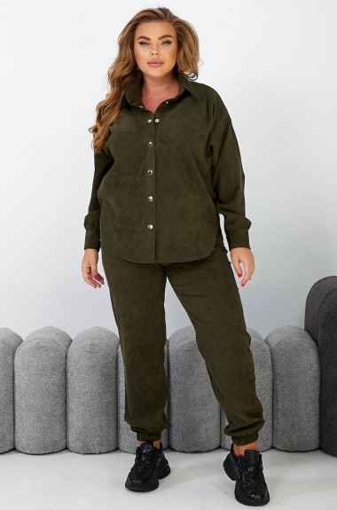 Вельветовый женский костюм  VLT-1583A800