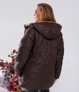 Куртка с искусственным мехом  VLT-1534A1150