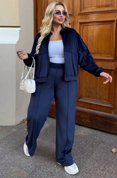 Велюровый женский костюм PRA-1371A700 Велюровый женский костюм PRA-1371A700