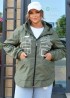 Женская куртка демисезонная с капюшоном  DV-R4419A750