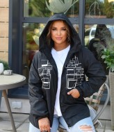 Женская куртка демисезонная с капюшоном  DV-R4419A750