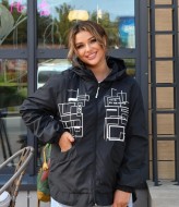 Женская куртка демисезонная с капюшоном  DV-R4419A750