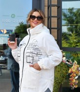 Женская куртка демисезонная с капюшоном  DV-R4419A750