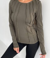 Лонгслив со швами MV-820A440