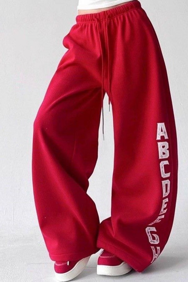 Спортивні штани Oversize з накатом DMP-A7256A500