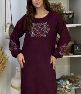 Изысканное вельветовое платье RANI-538A550