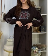 Изысканное вельветовое платье RANI-538A550