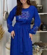 Изысканное вельветовое платье RANI-538A550