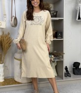 Изысканное вельветовое платье RANI-538A550