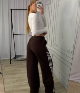 Спортивные брюки с контрастными лампасами MIK-1813A490