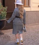 Твидовый костюм с юбкой SMO-1255A20