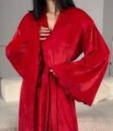 Велюровий халат BLO-819A500