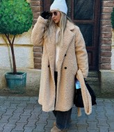 Эко шуба женская  HB-0113A1150