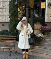 Эко шуба женская  HB-0113A1150