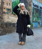 Эко шуба женская  HB-0113A1150