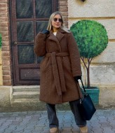 Эко шуба женская  HB-0113A1150