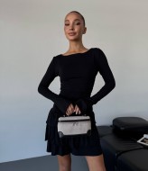 Платье с оборками MIS-209A450