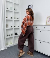 Спортивные теплые штаны женские OZ-1150A400