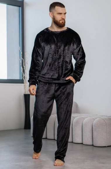 Тёплая мужская пижама DG-p15512A600