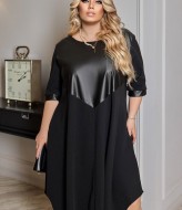 Комбинированное платье LZ-L894A550