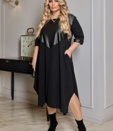 Комбинированное платье LZ-L894A550