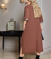 Комбинированное платье LZ-L894A550