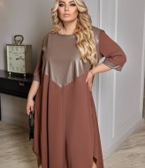 Комбинированное платье LZ-L894A550