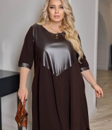 Комбинированное платье LZ-L894A550