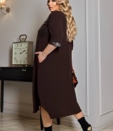 Комбинированное платье LZ-L894A550