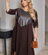 Комбинированное платье LZ-L894A550