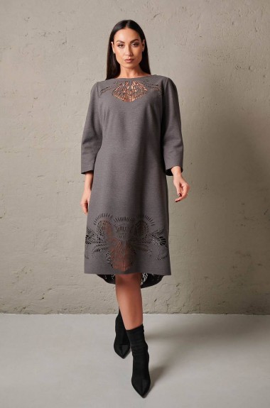 Платье замша NJ-IS-176A1000