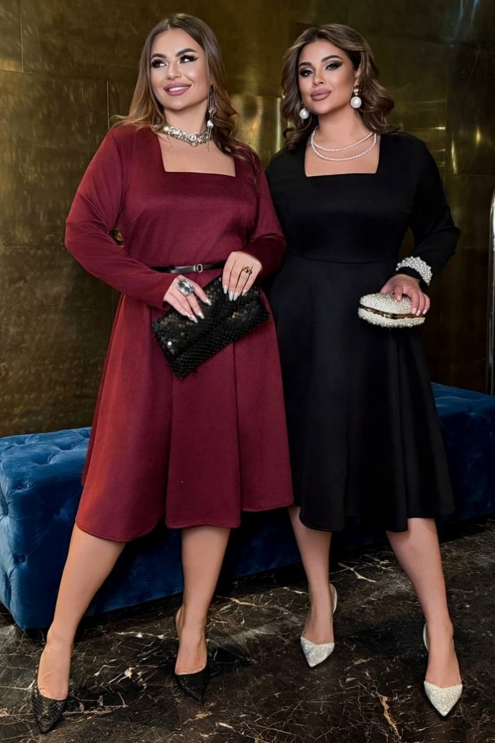 Замшевое платье MA-N2167A550