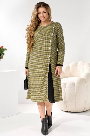 Платье трапеция миди DV-R3699A580