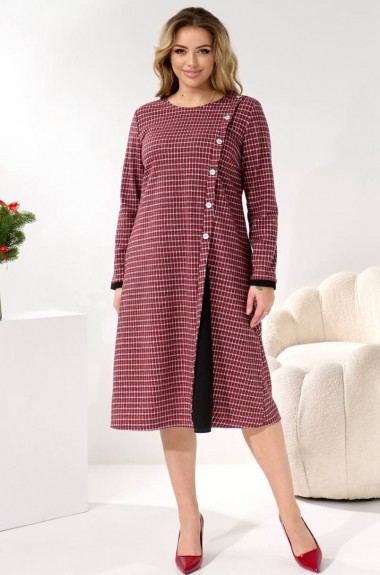 Платье трапеция миди DV-R3699A580