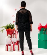 Костюм 3-ка майка, штани і блуза на запах DV-R3703A820