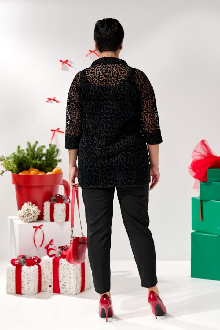 Костюм 3-ка майка, штани і блуза на запах DV-R3703A820