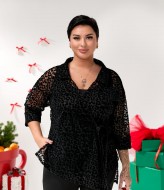 Костюм 3-ка майка, штани і блуза на запах DV-R3703A820