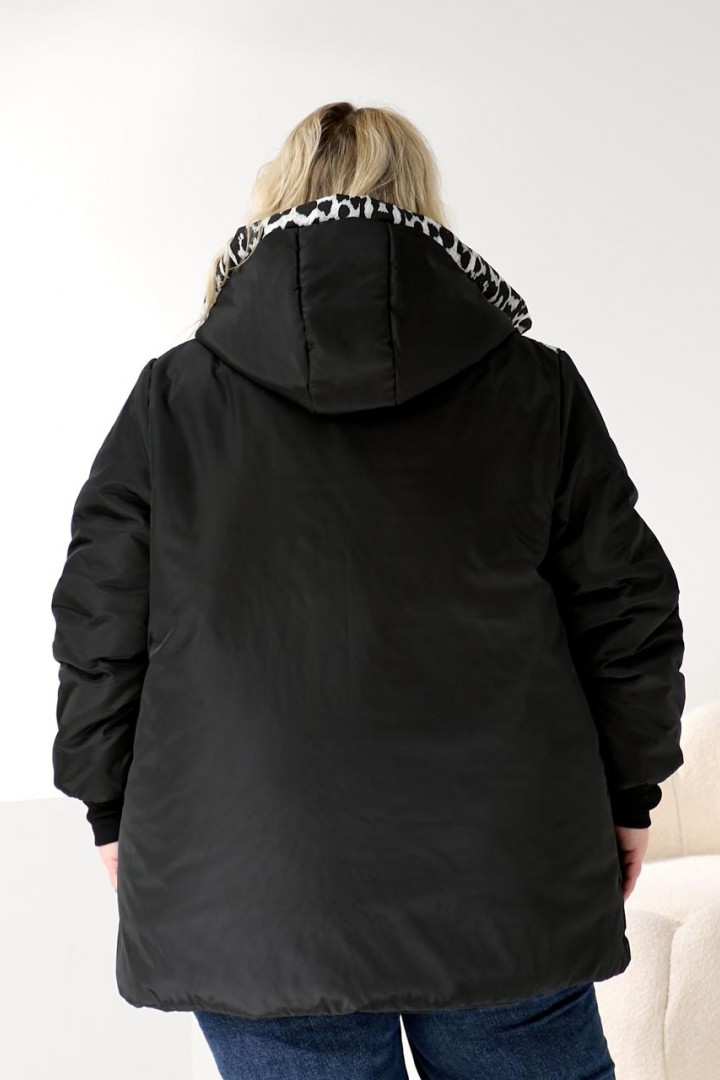 Женская батальная зимняя куртка DV-R3707A1350