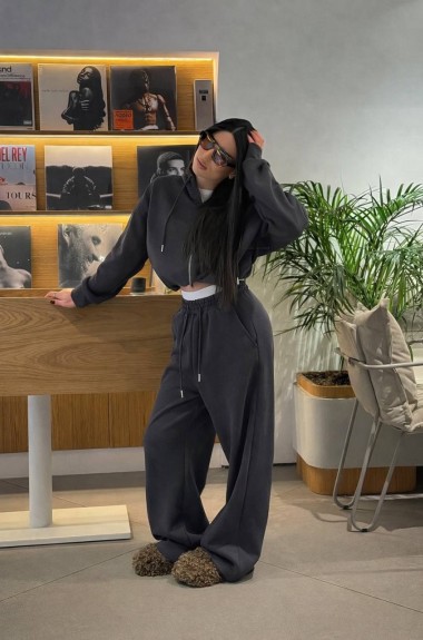 Молодежный спортивный костюм женский VOL-736A680