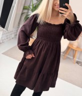 Молодежное платье на резинке IMMA-438A520