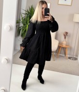 Молодежное платье на резинке IMMA-438A520