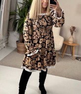 Платье в цветочный принт IMMA-228A520