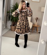 Платье в цветочный принт IMMA-228A520