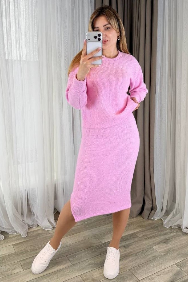 Костюм двойка кофта и юбка KG-378A650